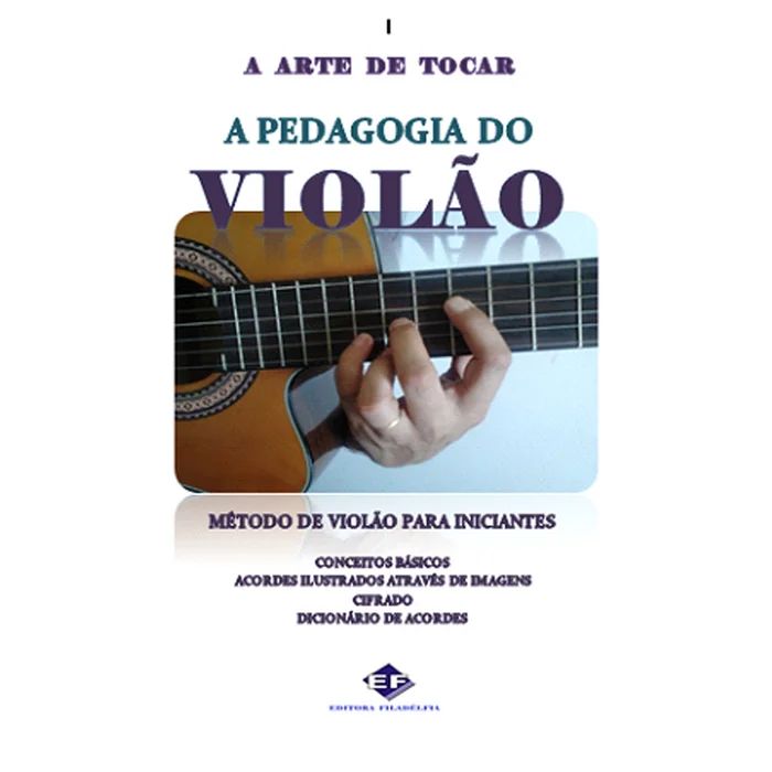 Capa do método A Pedagogia do Violão