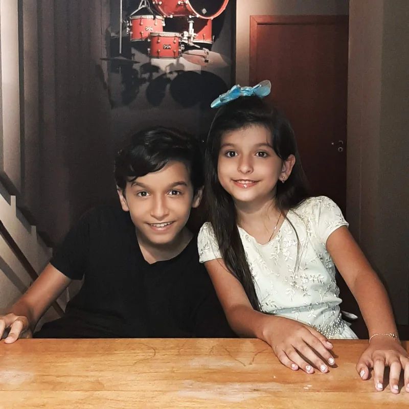 Rafael e Maria Fernanda