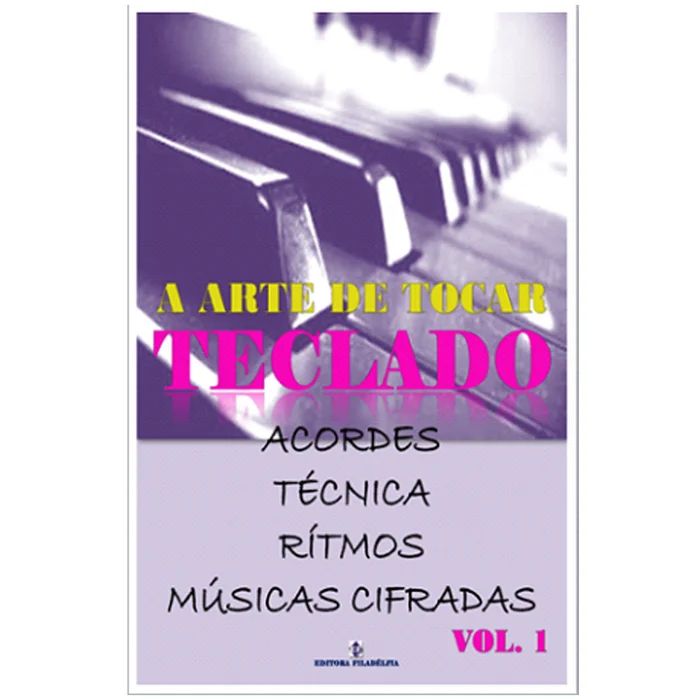 Capa do método A Arte de Tocar Teclado