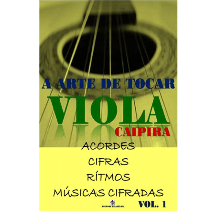 Capa do método A Arte de Tocar Viola Caipira