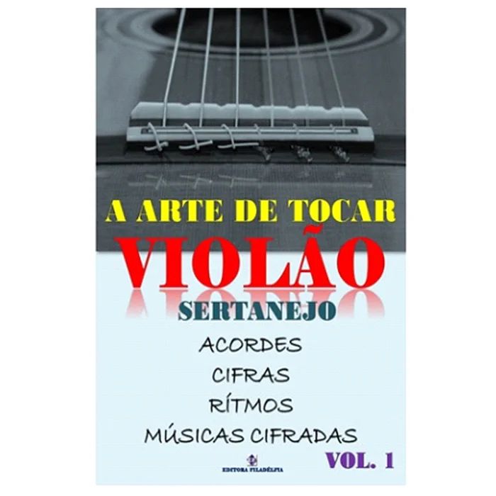 Capa do método A Arte de Tocar Violão: Sertanejo